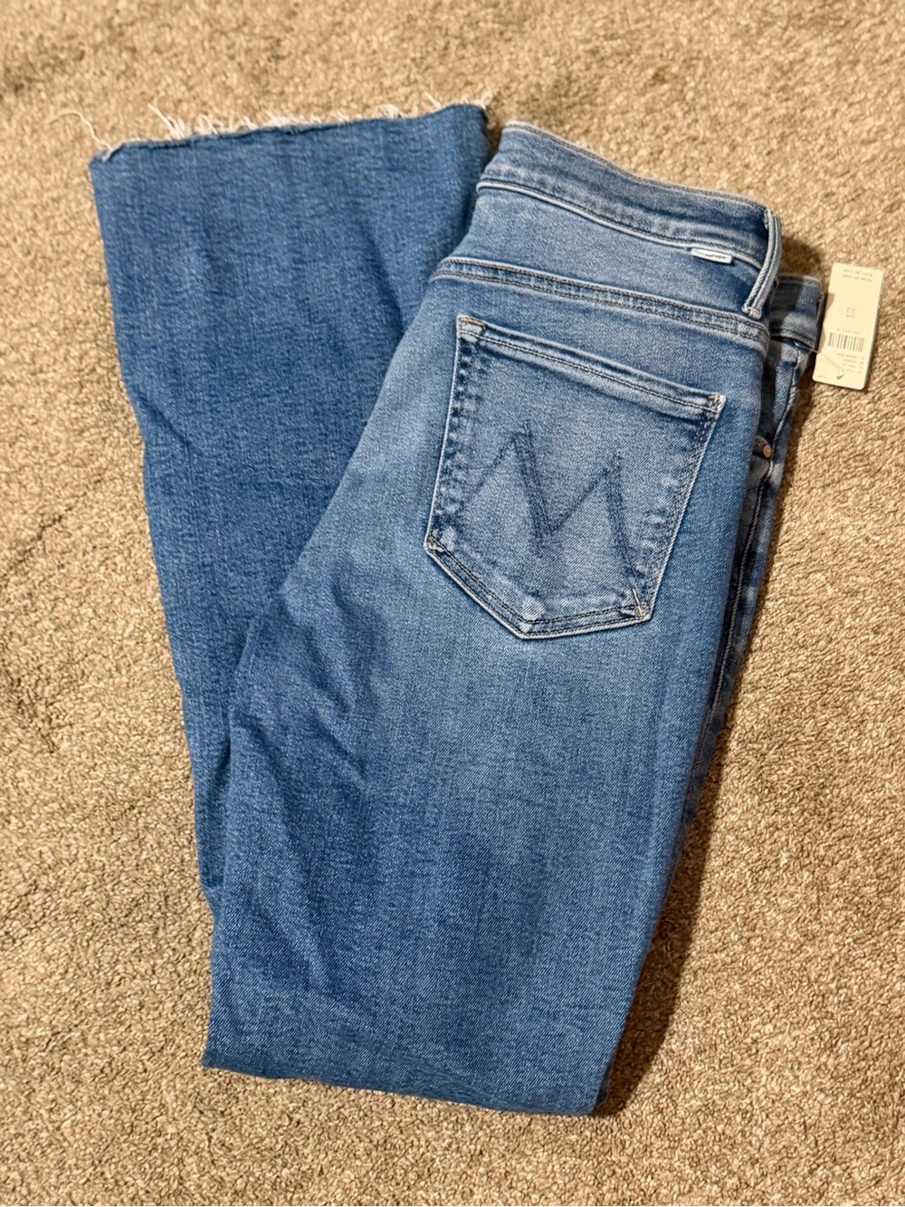 Mother The Weekender Mid Rise Jeans Sz 32 NWT Anthropologie Fan Favorite - Picture 5 of 5